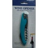 Corkscrew Wine Opener with Foil Cutter – 4.5", Multi-Color, All-in-One Bottle Tool with ABS Handle
