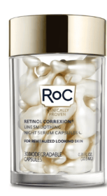 RoC Retinol Correxion Capsules, Anti-Aging Night Serum, Anti-Wrinkle Treatment, 30 Ct
