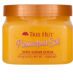 Tree Hut Passionfruit Sol Shea Butter Sugar Body Scrub, 18 oz