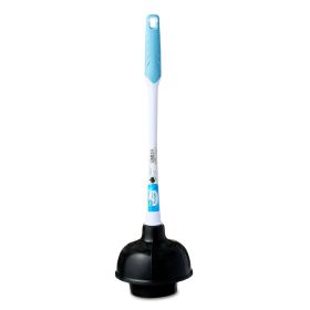 Deluxe Toilet Plunger with 16-in Ergonomic Plastic Handle, 1 Each