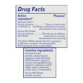 Boiron - Arnicare Cream Value Pack With 30 C Blue Tube - 2.5 Oz